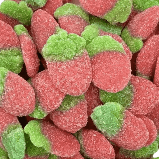 Sweet wild strawberries per 100g
