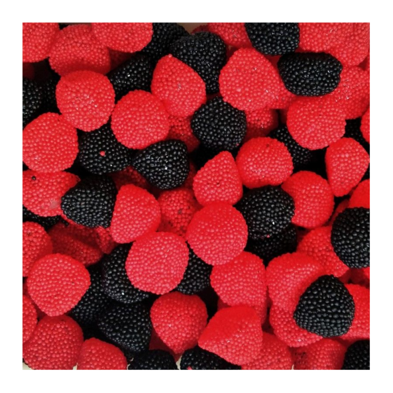Blackberry and Raspberry per 100g