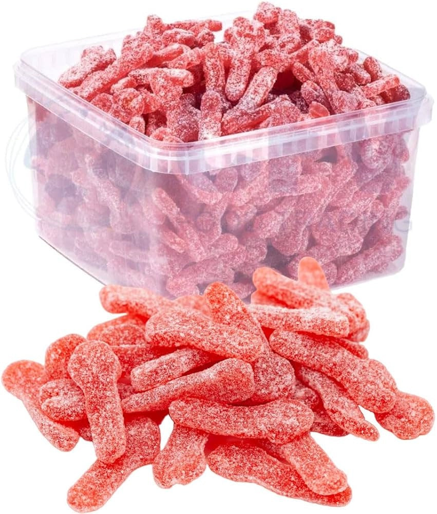 Bonbon Suedois Clés bleues fraise hyper acidulé au 100g
