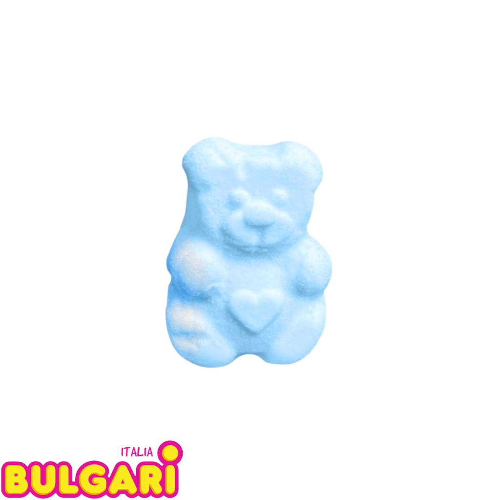 Ourson BLEU en marshmallow par 5 - Palais des Bonbons - CHAMALOW - Bulgari