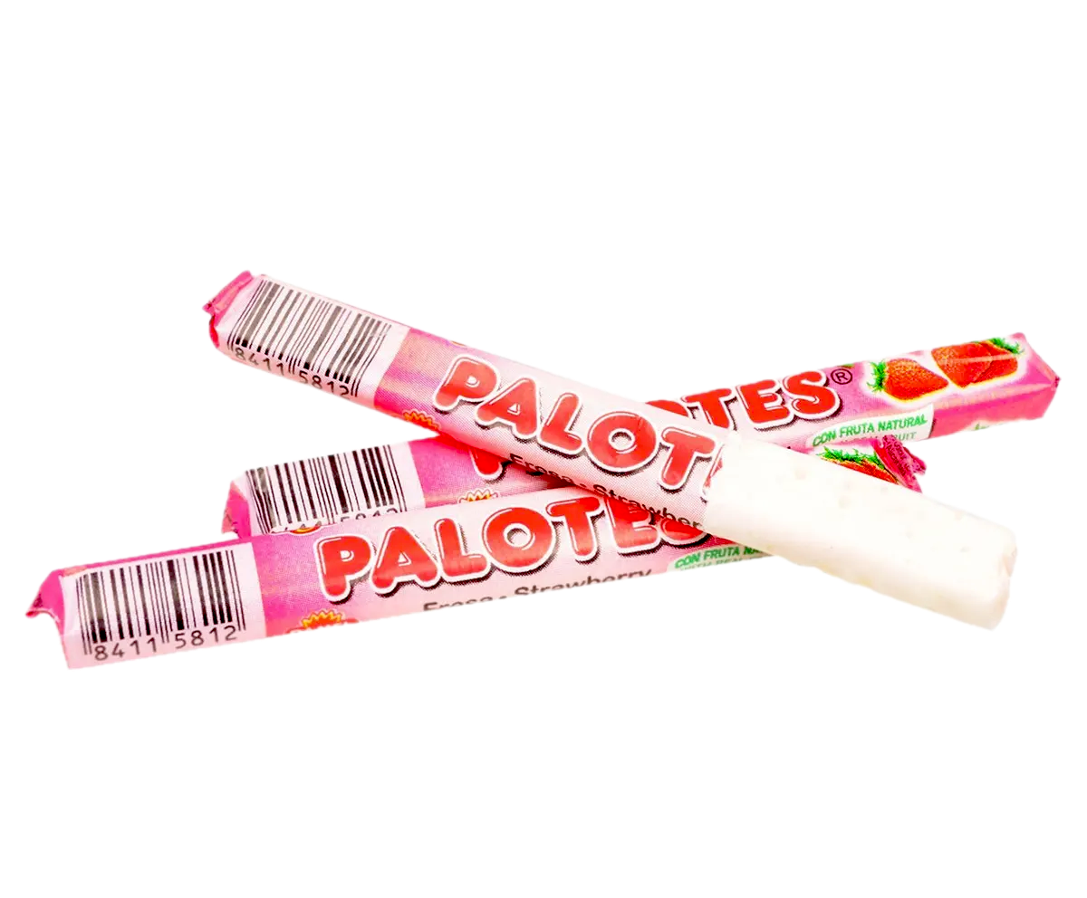 Palotes Damel – Fraise (lot de 10 bâtonnets)