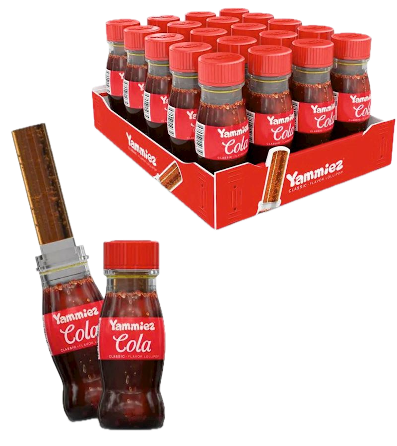 Yammiez – Cola Pop (sucette goût cola classique) à l'unité