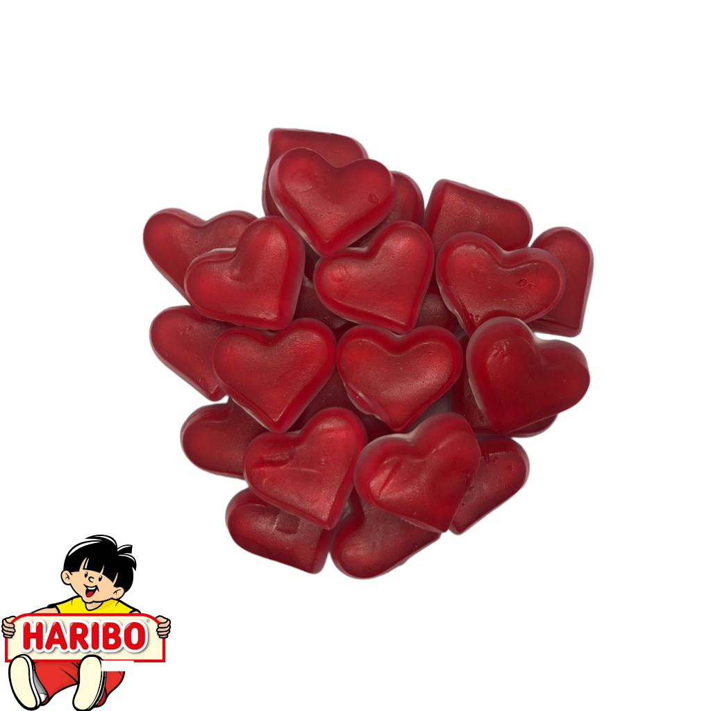 Coeur Red love au 100g Haribo – Palais des Bonbons