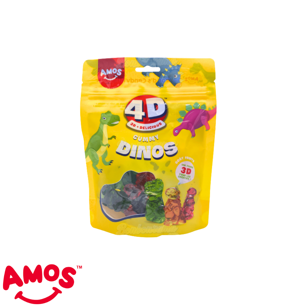 Sachet Amos 4D Dino 140 gr