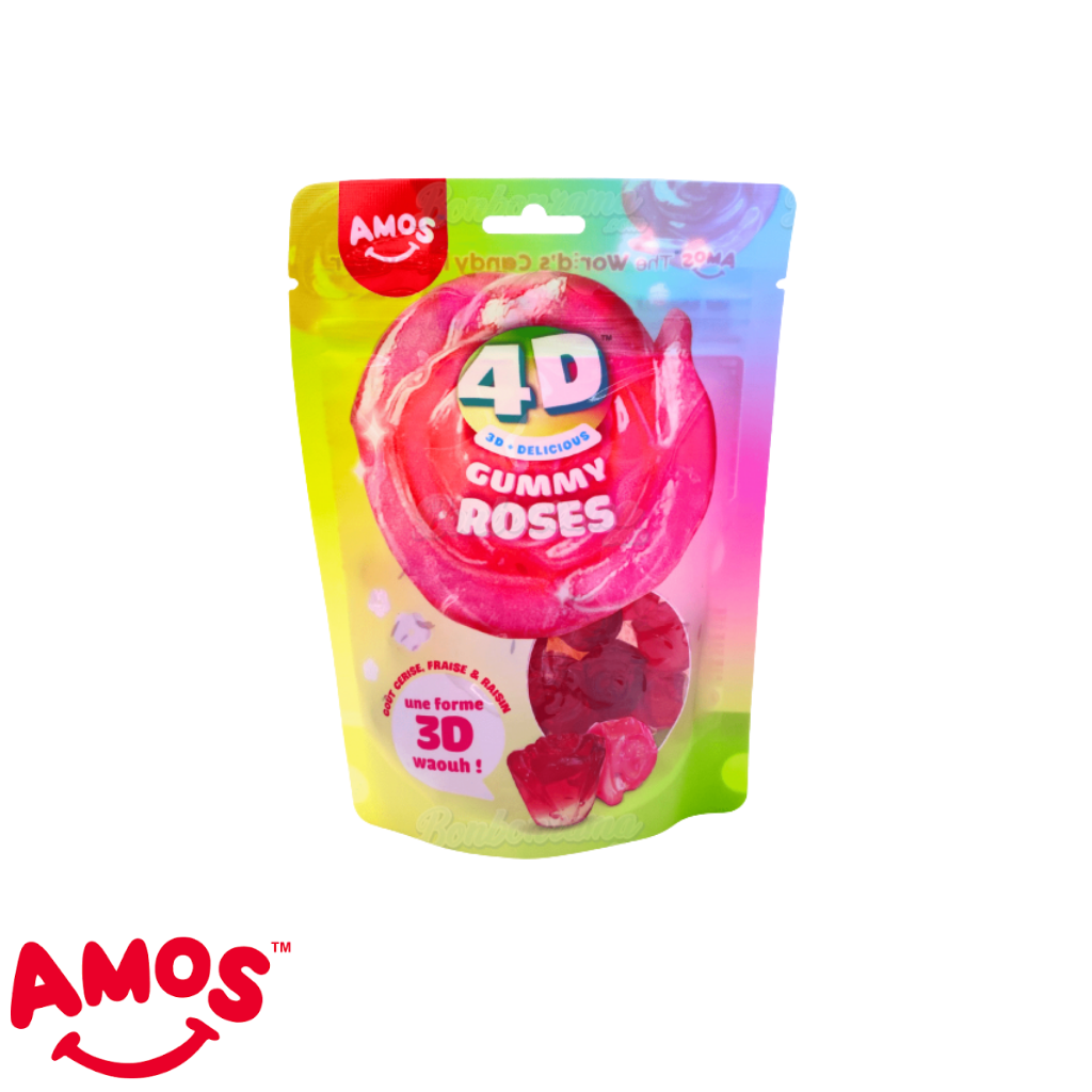 Sachet Amos 4D Gummy Coquillage 120 gr