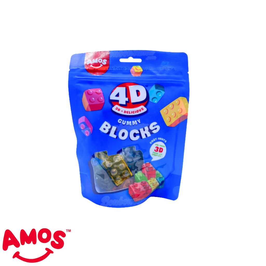 Sachet Amos 4D Bricks 140 gr