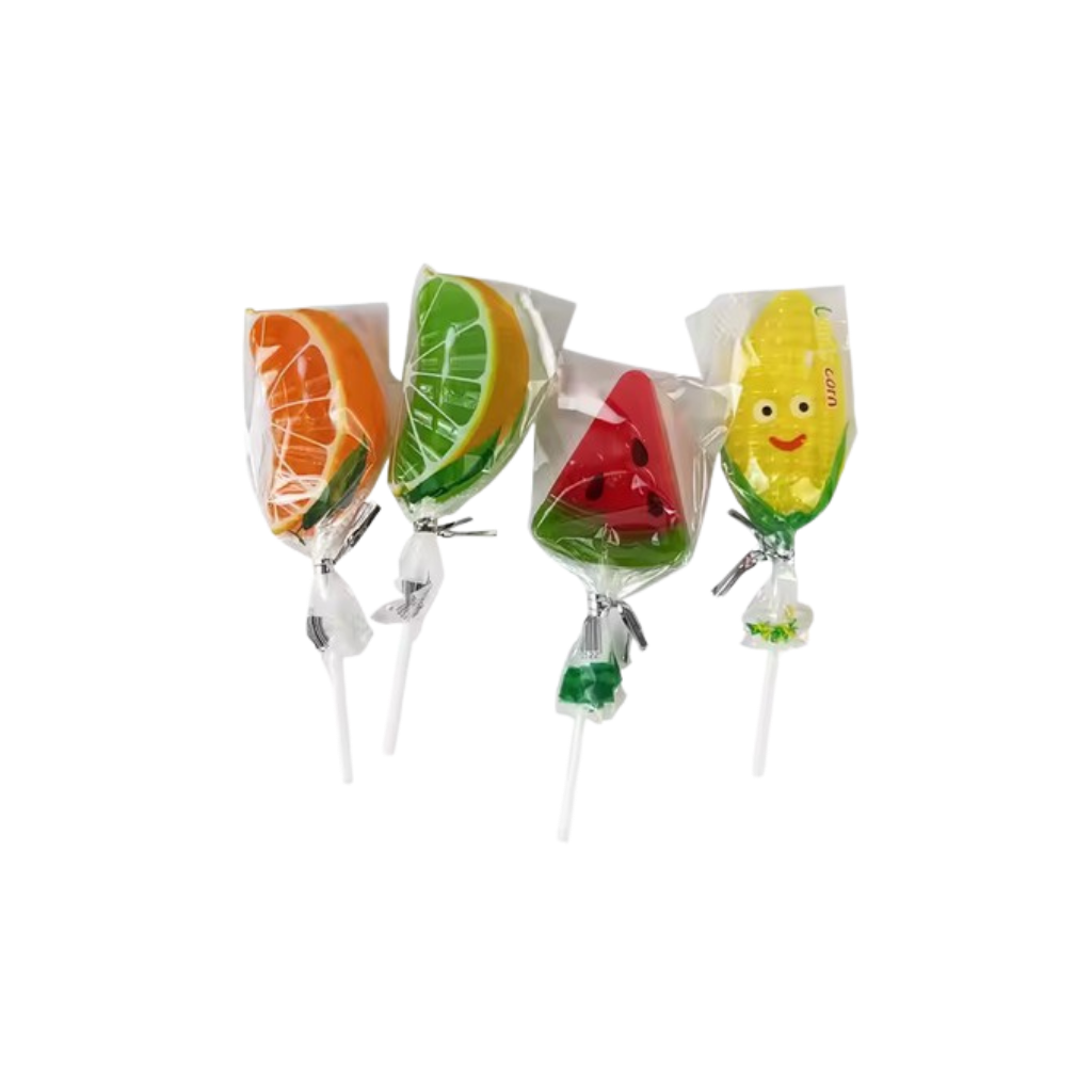 Sucette fruits lollipop à l'unité