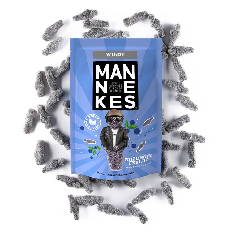 Wilde – Bonbons Myrtille Acidulés (Sachet 225 g)