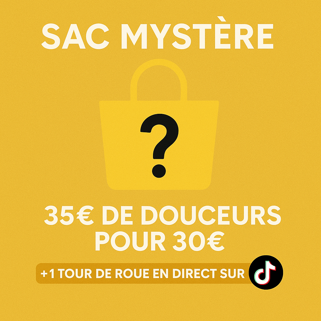 🟡 Sac Mystère – Spécial Bonbons Unité (35€ → 30€)