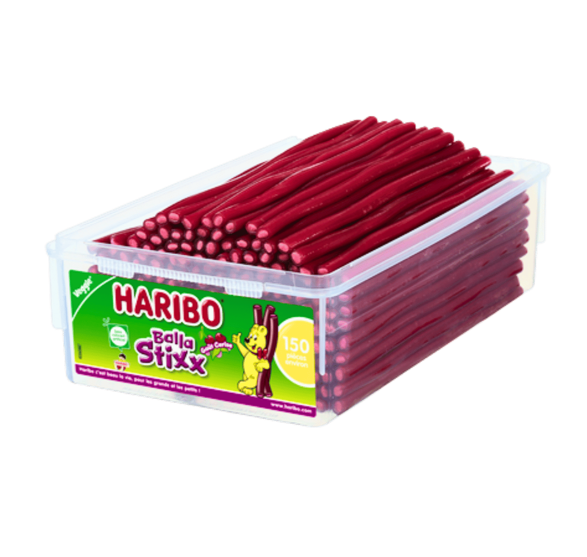 Balla Stixx cerise Haribo (lot de 10)