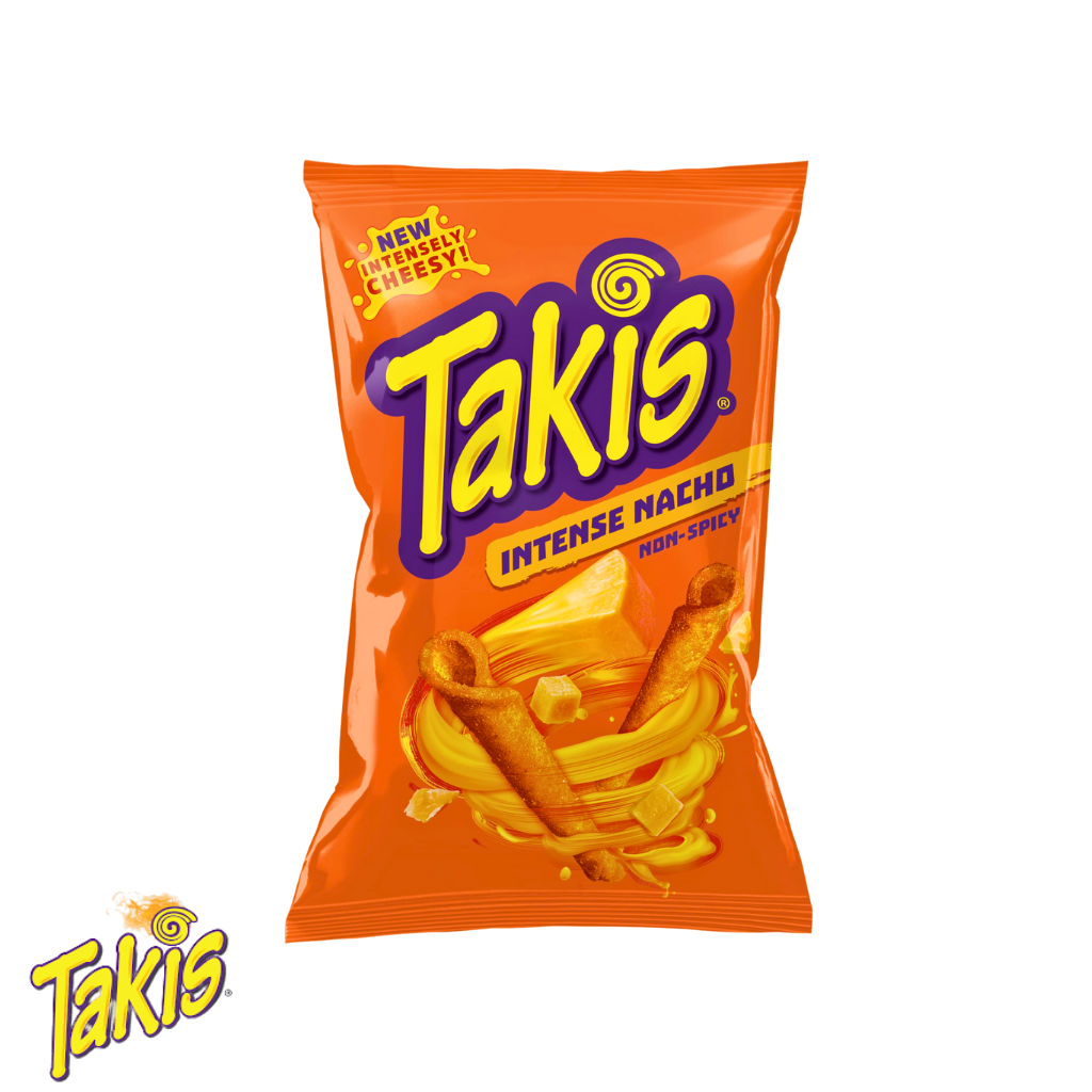 Takis Fromage Nacho Intense: Du goût sans le piquant ! NOUVEAU FORMAT 130G