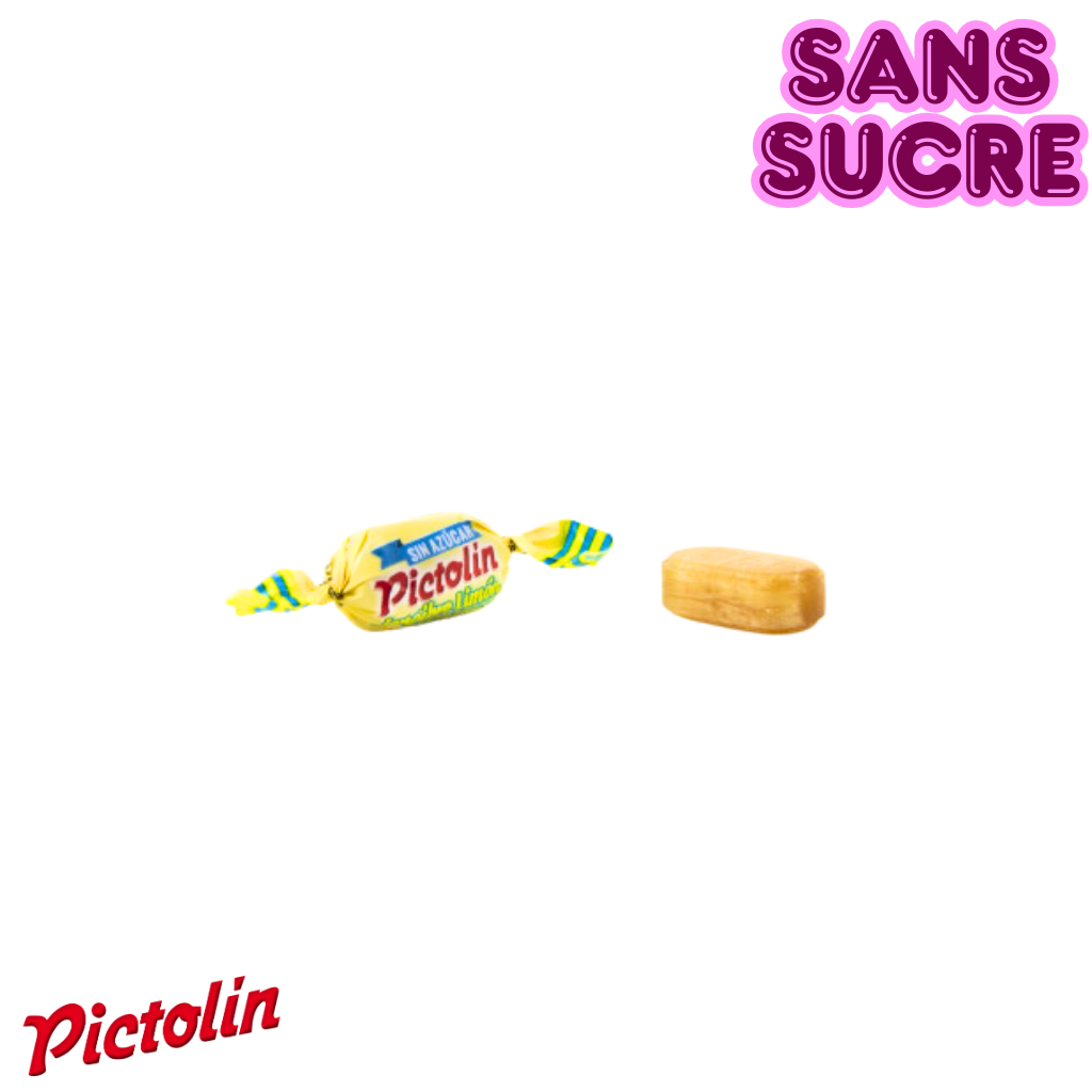 Pictolin Bonbons Sans Sucre Gingembre Et Citron 100G