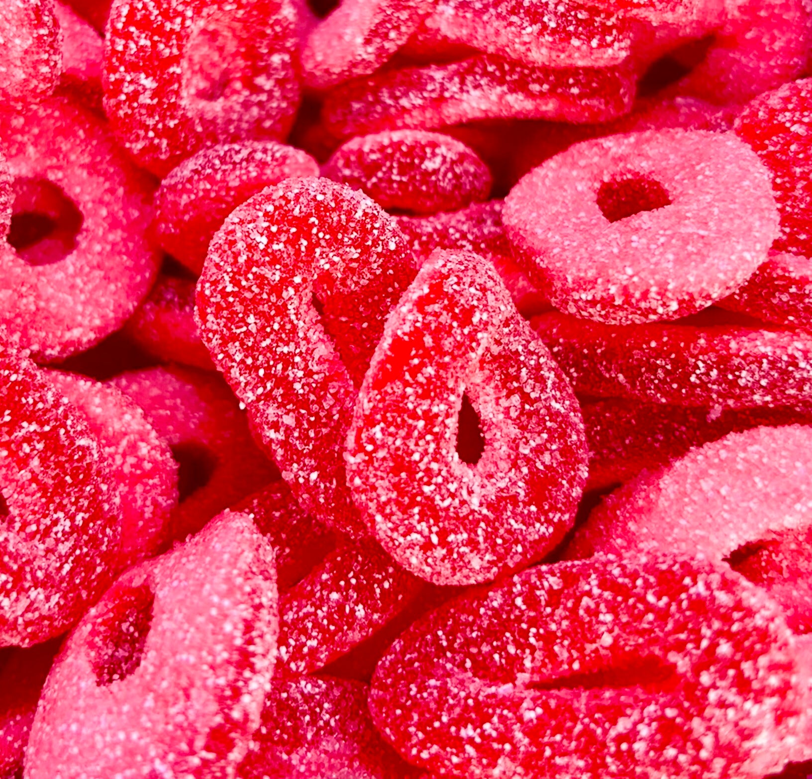 Anneau fraise fini au 100g