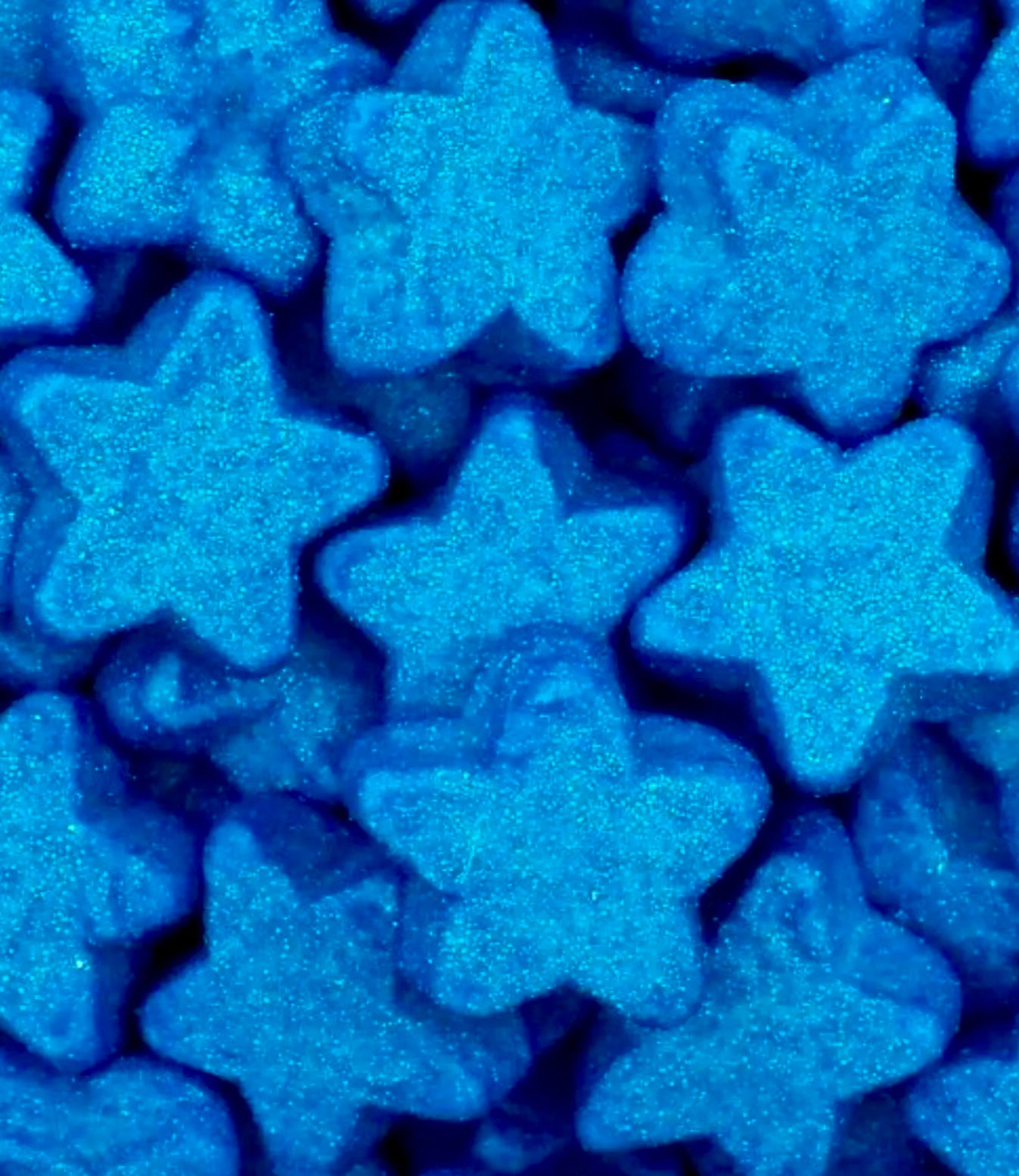 Étoile bleu tache langue (par 5)