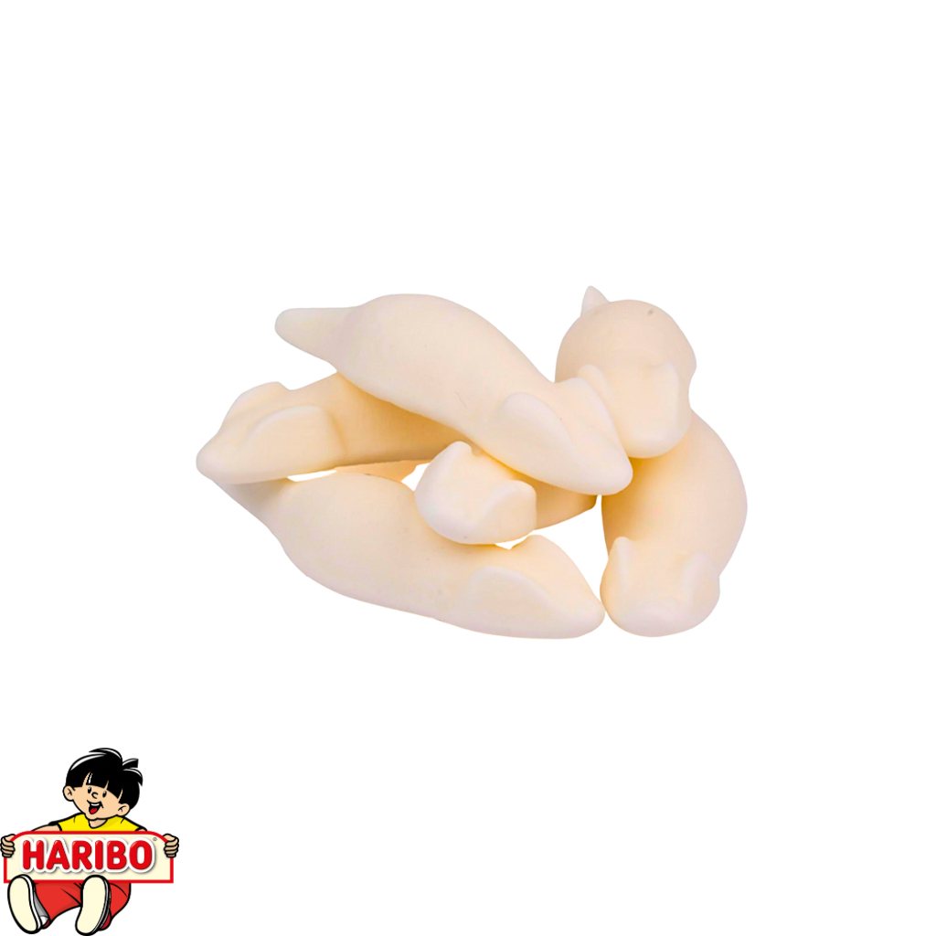Souris blanches Haribo au 100g