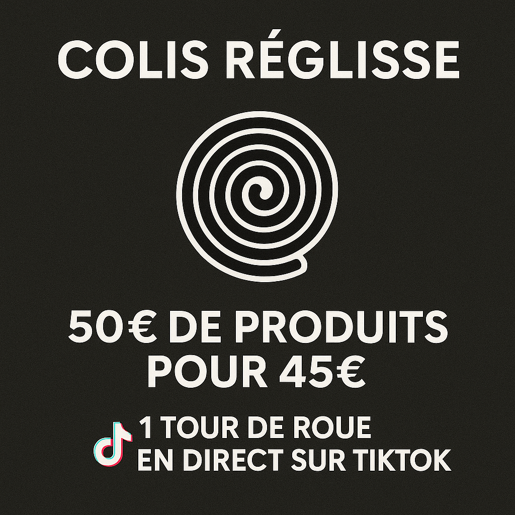 🖤 Colis Réglisse (50€ → 45€)