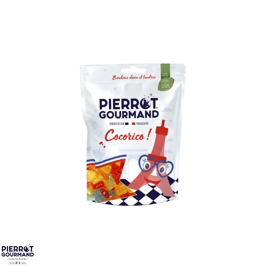 Pierrot Gourmand Cocorico - Sachet de 100g