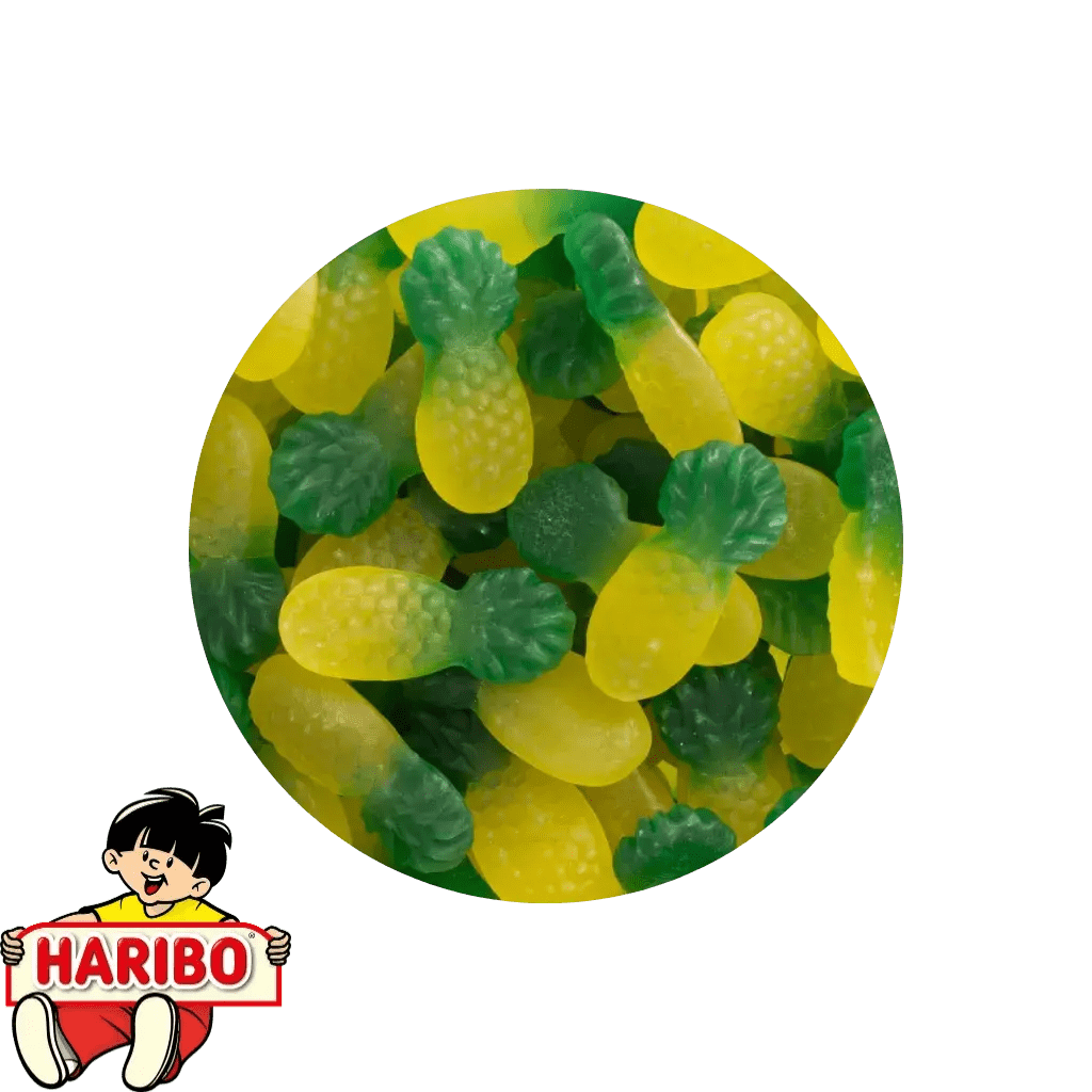 Ananas Haribo au 100g - Palais des Bonbons - Bonbons - HARIBO