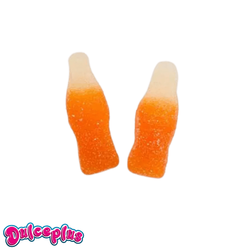 Bouteille acidulé orange au 100g - Palais des Bonbons - Bonbons - Dulceplus