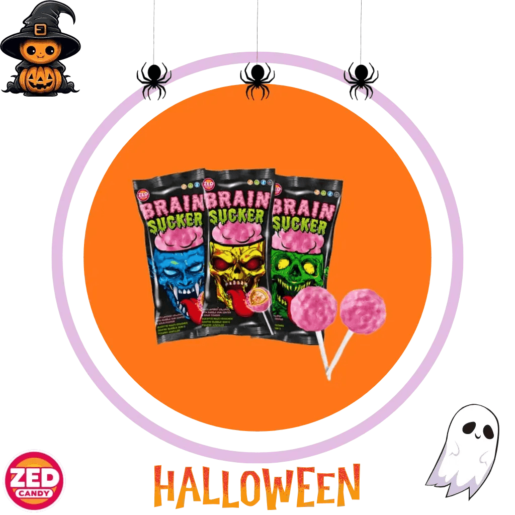 Brain Sucker à l'unité - Palais des Bonbons - Chewing gum - Zed Candy