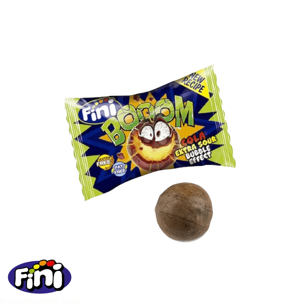 Chewing - gum acidulé boom cola fini par 5 - Palais des Bonbons - Chewing gum - Fini