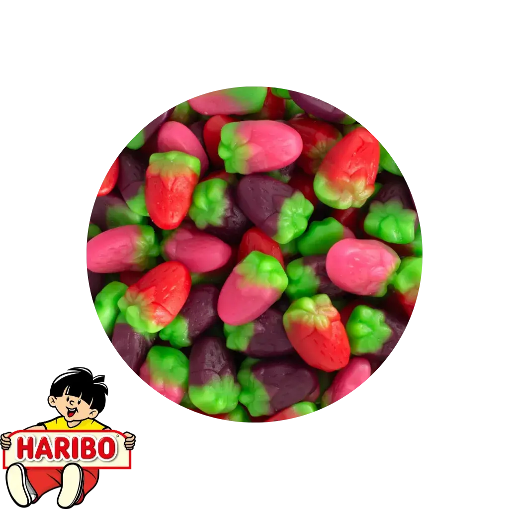 Mix Fraise lisse au 100g Haribo