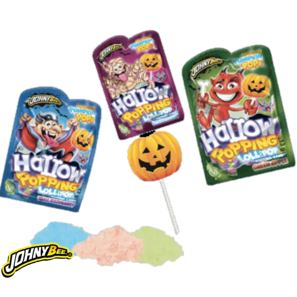 Sucette Hallow Popping Lollipops