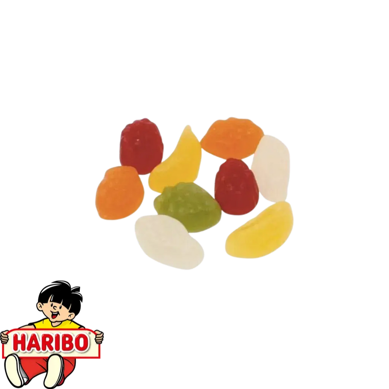 Mini fruit tropicaux au 100g Haribo