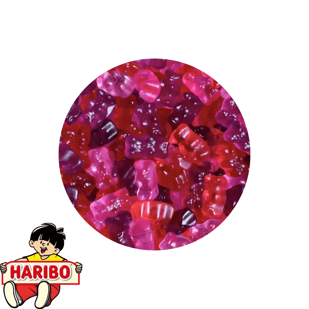 Ourson d'or fraise Haribo au 100g EDITION LIMITEE - Palais des Bonbons - Bonbons - HARIBO