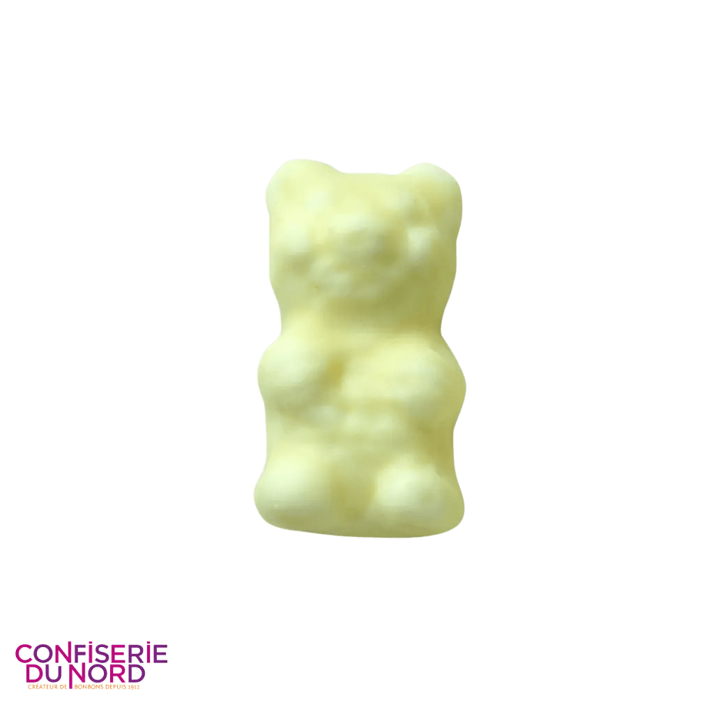 Ourson guimauve chocolat blanc X5