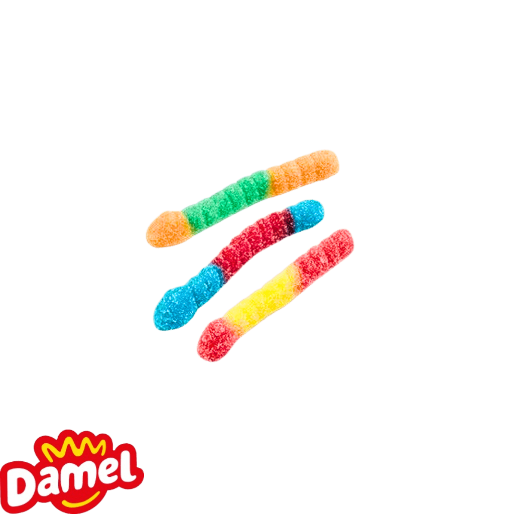 Ver de Terre sucré Damel au 100g - Palais des Bonbons - Bonbons - Damel