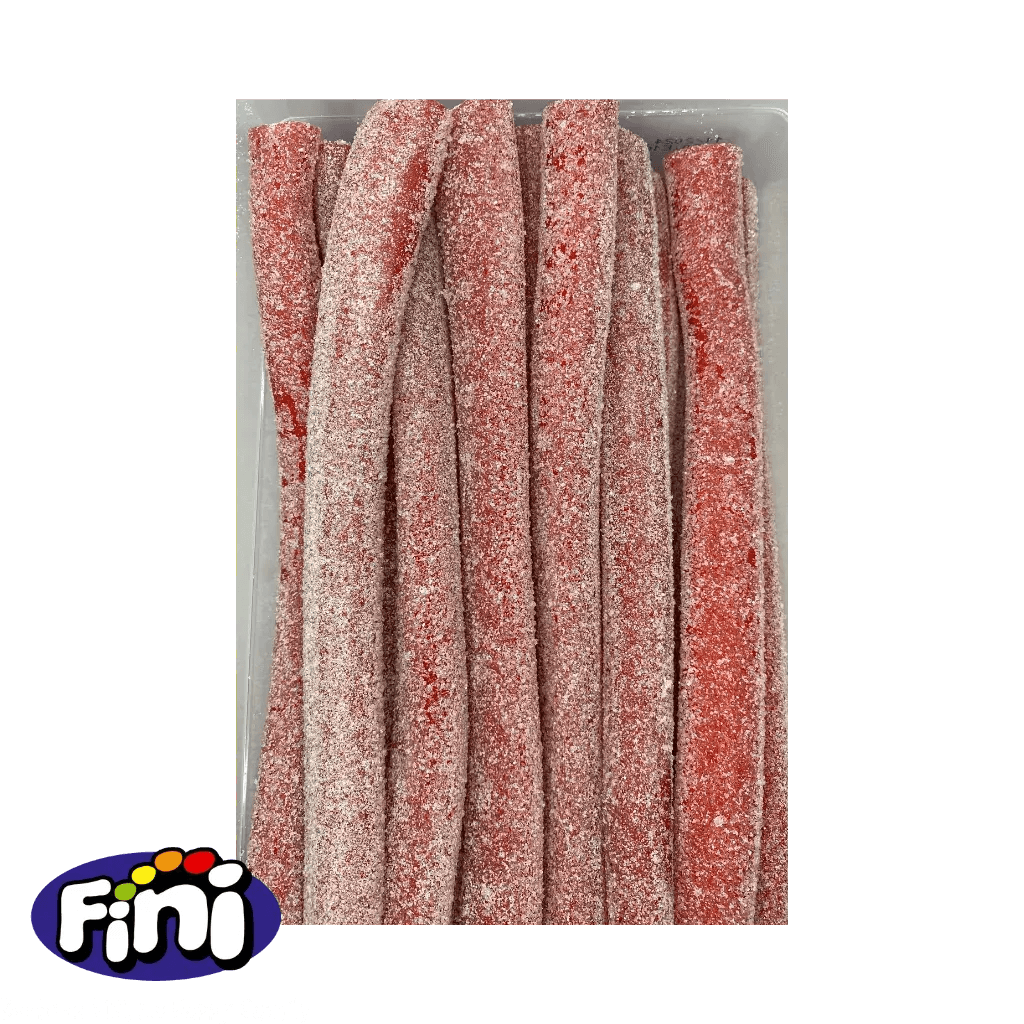 Baton Jumbo fraise acidulé fini à l'unité - Palais des Bonbons - Bonbons - Fini