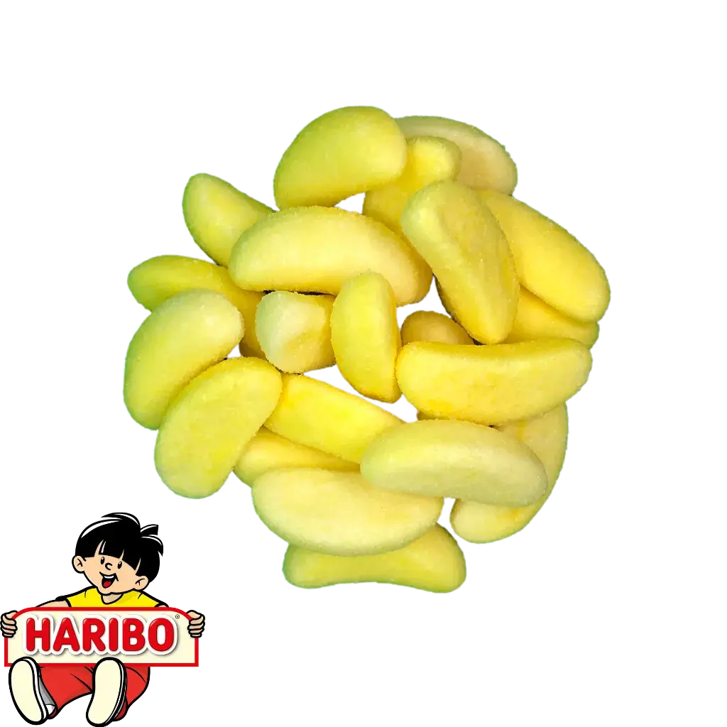 bonbon banane jaune haribo
