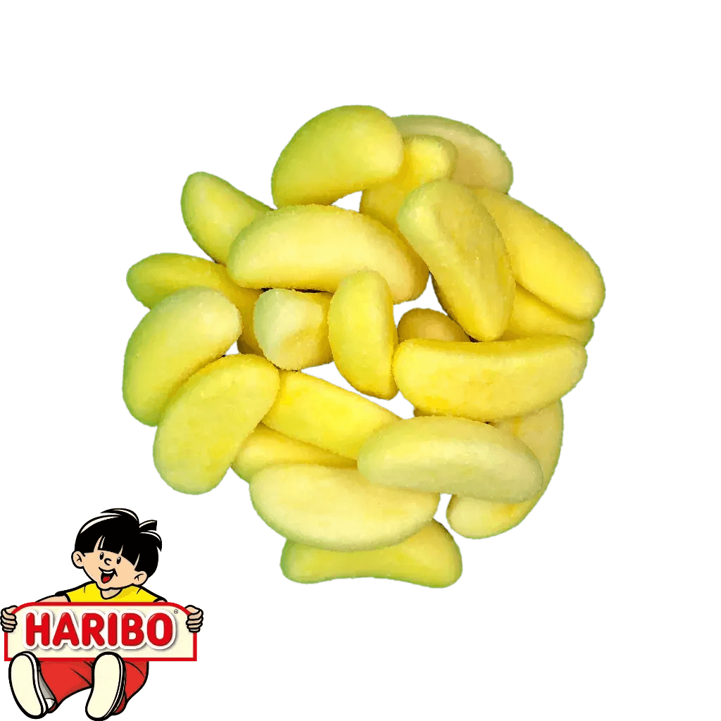 bonbon banane jaune haribo
