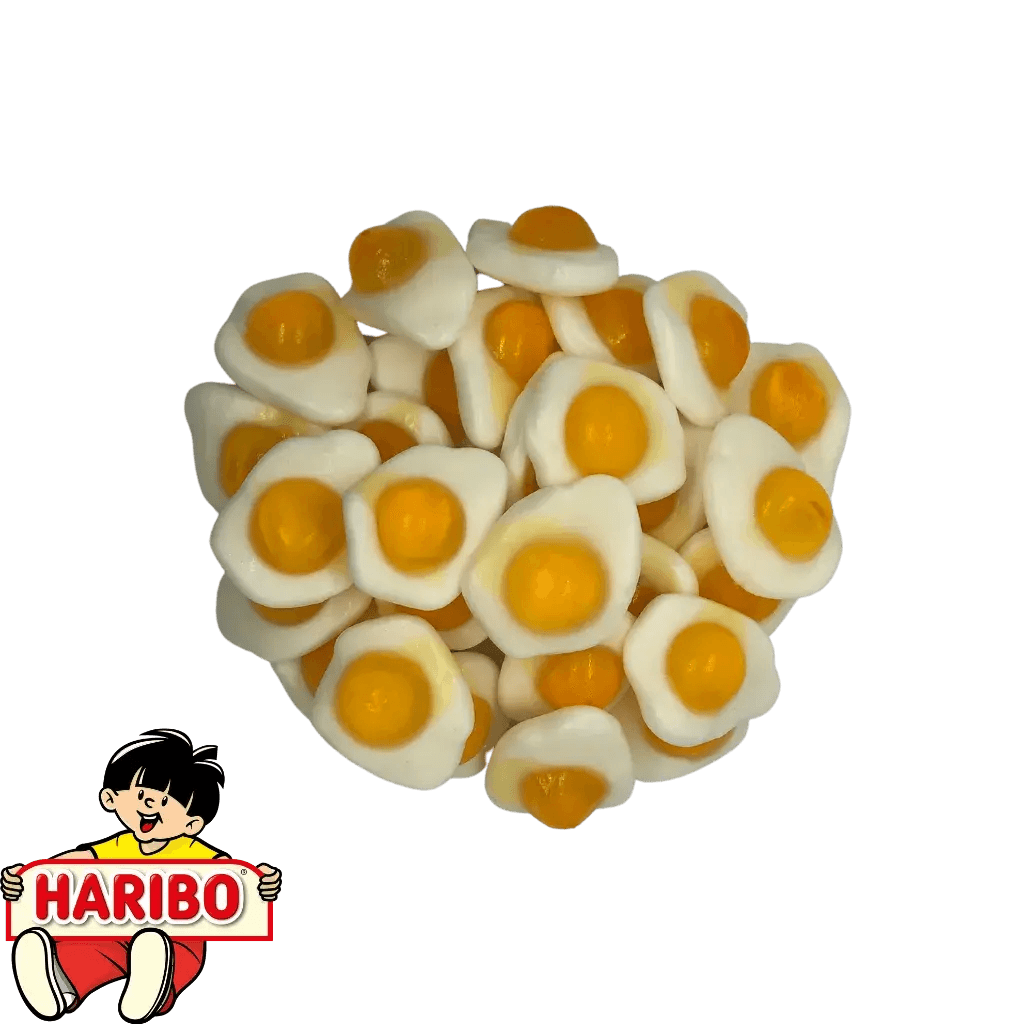 Oeuf au plat au 100g - Palais des Bonbons - Bonbons - HARIBO