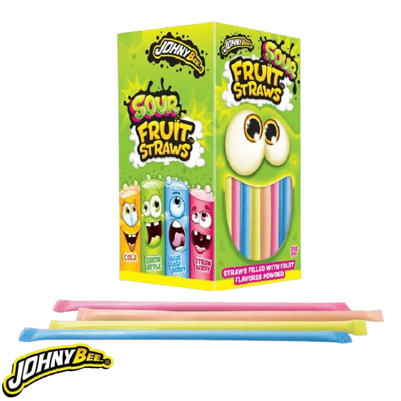 Pailles acidulés au fruit à l&