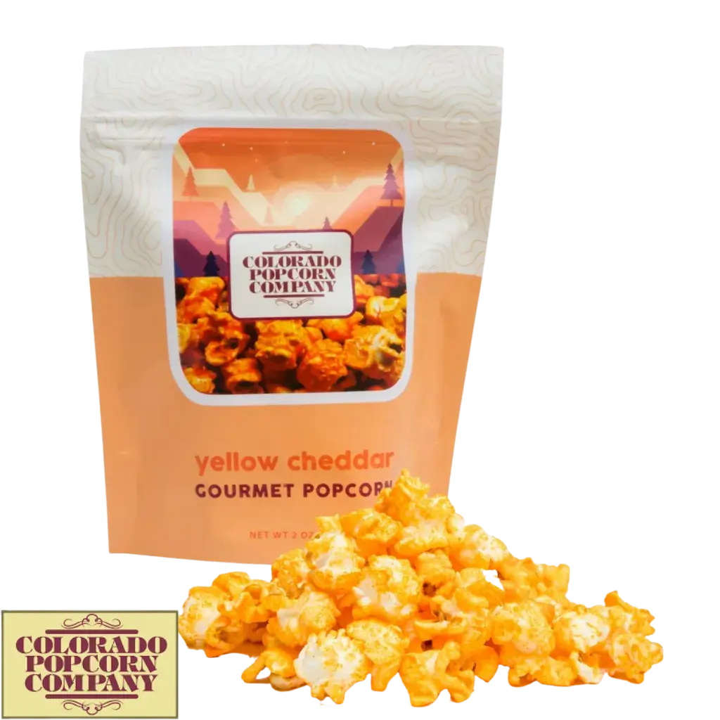 Popcorn au cheddar jaune (57g)