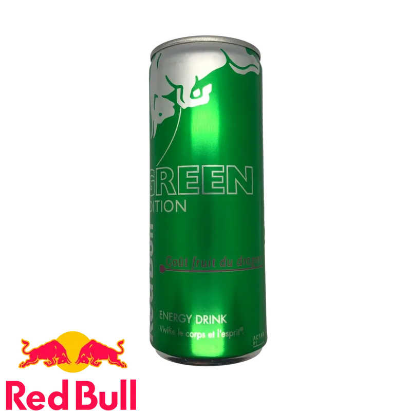 Redbull green edition saveur fruit du dragon 250mL à l&