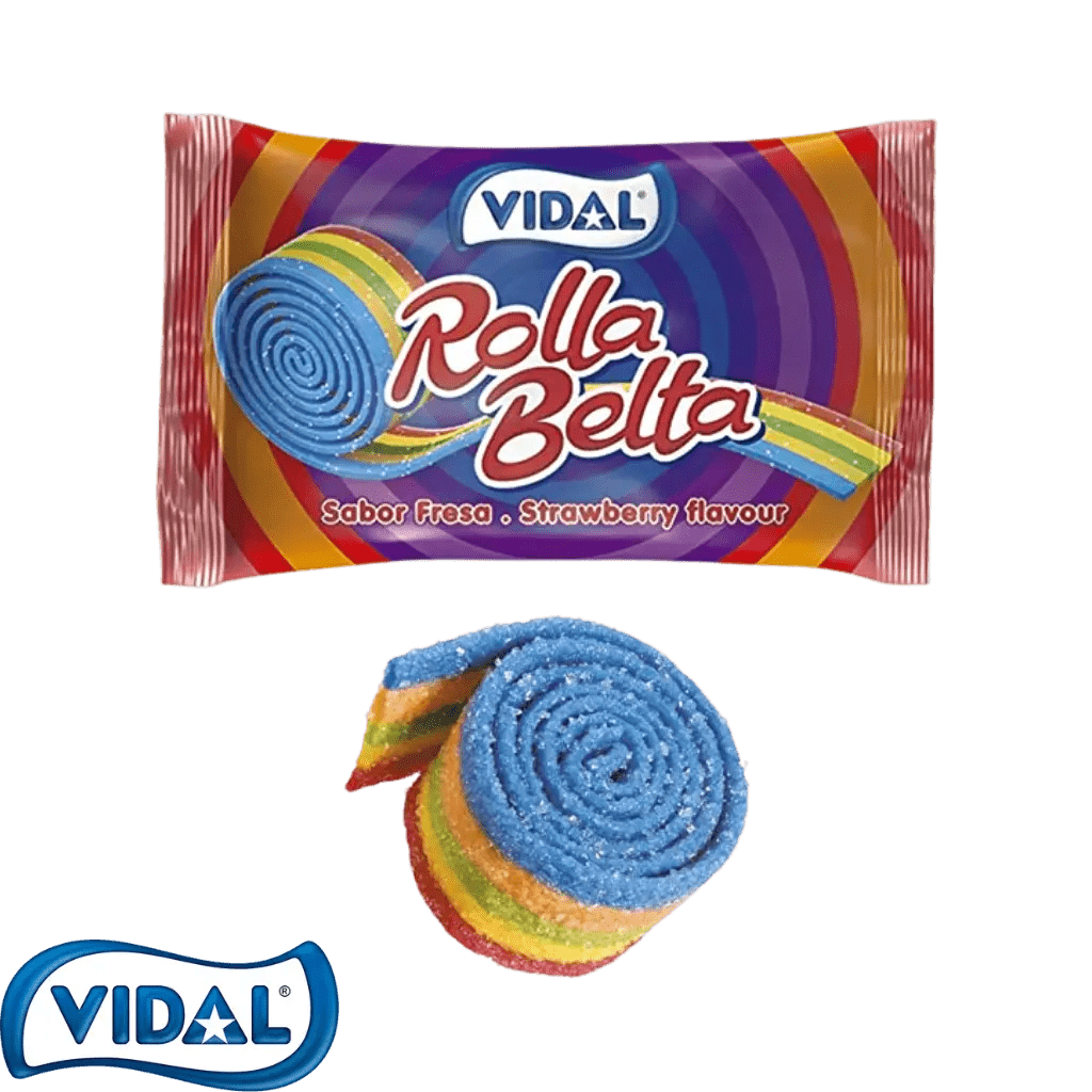 Rolla Belta multicolore à l'unité - Palais des Bonbons - Bonbons - Vidal