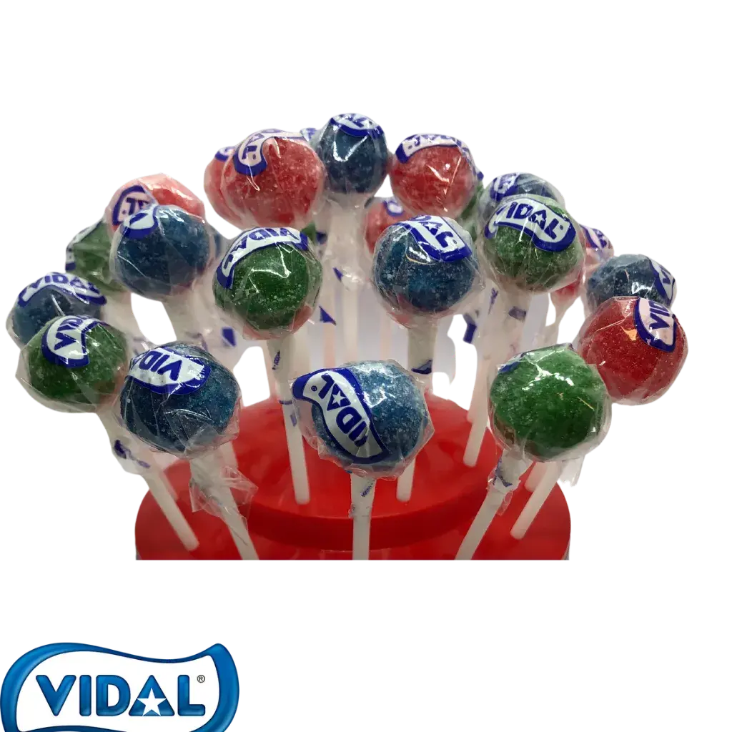 Vidal tongue stain lollipop